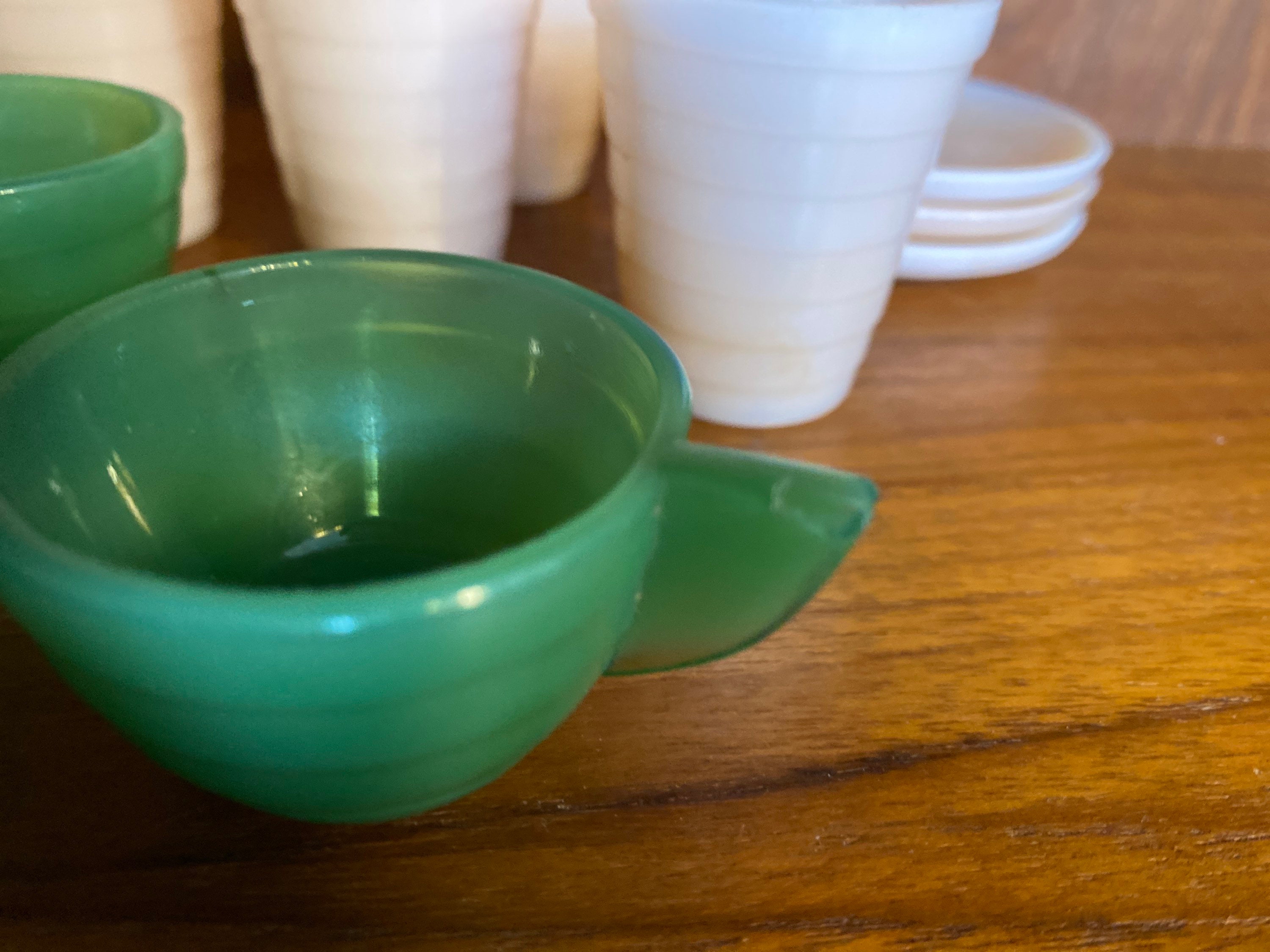 Akro Agate, Tea Party Set, Lot of 18, Miniature - Etsy