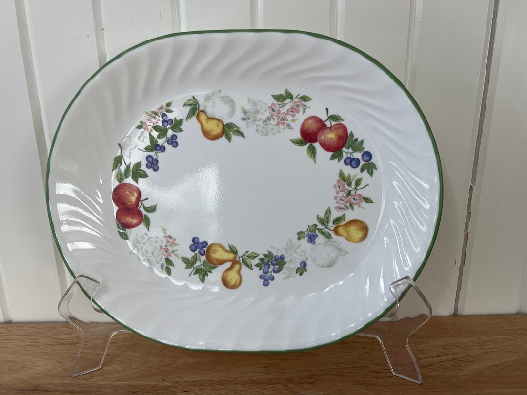 Corelle, Chutney Pattern, Platter Etsy