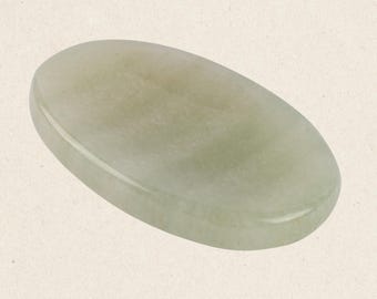 Green Aventurine Worry Stone for Anxiety Relief, Healing Crystals, Natural Energy Healing Thumb Stone, Perfect Meditation & Spiritual Gift