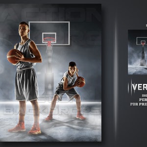 Vertical Basketball Backdrop - Photography | STREETBALL BASKETBALL | Photoshop Backdrops and Overlays | High-Resolution 8K Download