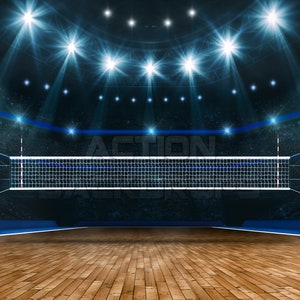 Digital Backdrop Photography Sports VOLLEYBALL STADIUM Photoshop ...