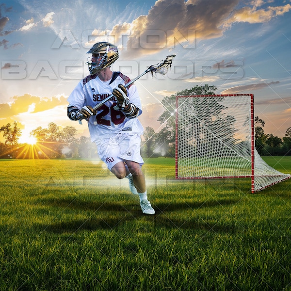 Lacrosse Professional Backdrop - Photography  | LACROSSE COUNTRY | Photoshop Backdrops and Overlays | High-Resolution 8K Download