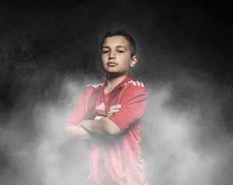 Digital Overlays & Backdrops - Stadium Lights | ACTION SMOKE | Photoshop Backgrounds and Layers | High-Resolution 4K Photography