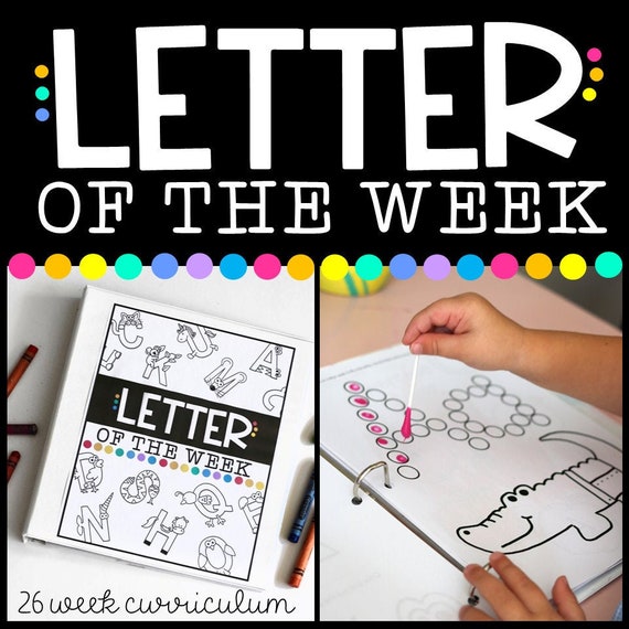Letter of the Week Workbook
