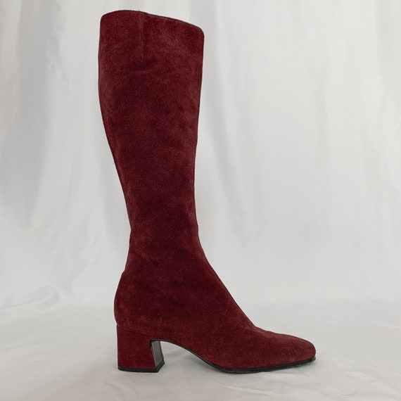 dkny suede boots