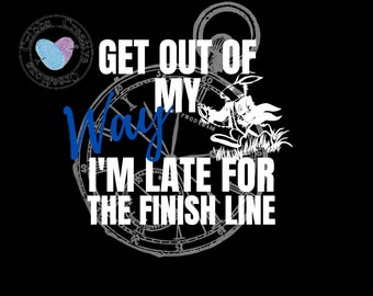 Wine and Dine Race SVG | Alice in Wonderland, White Rabbit (Digital File)