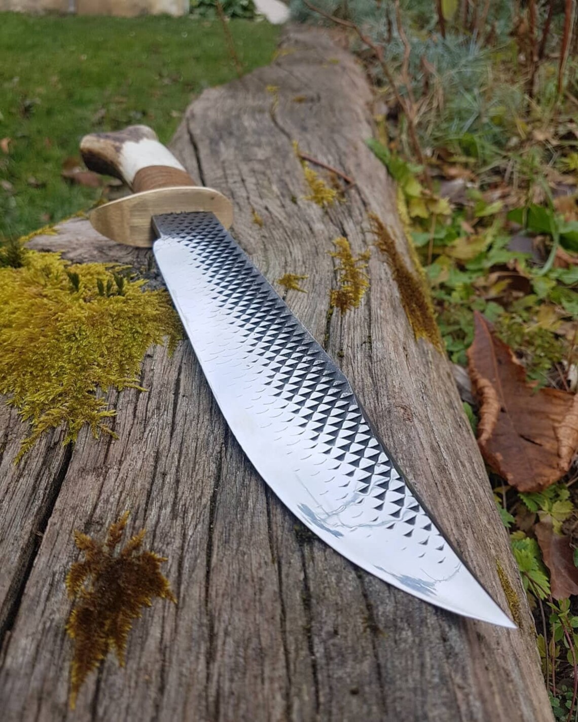 Farrier rasp bowie knife Etsy