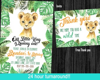 King Of The Jungle Etsy