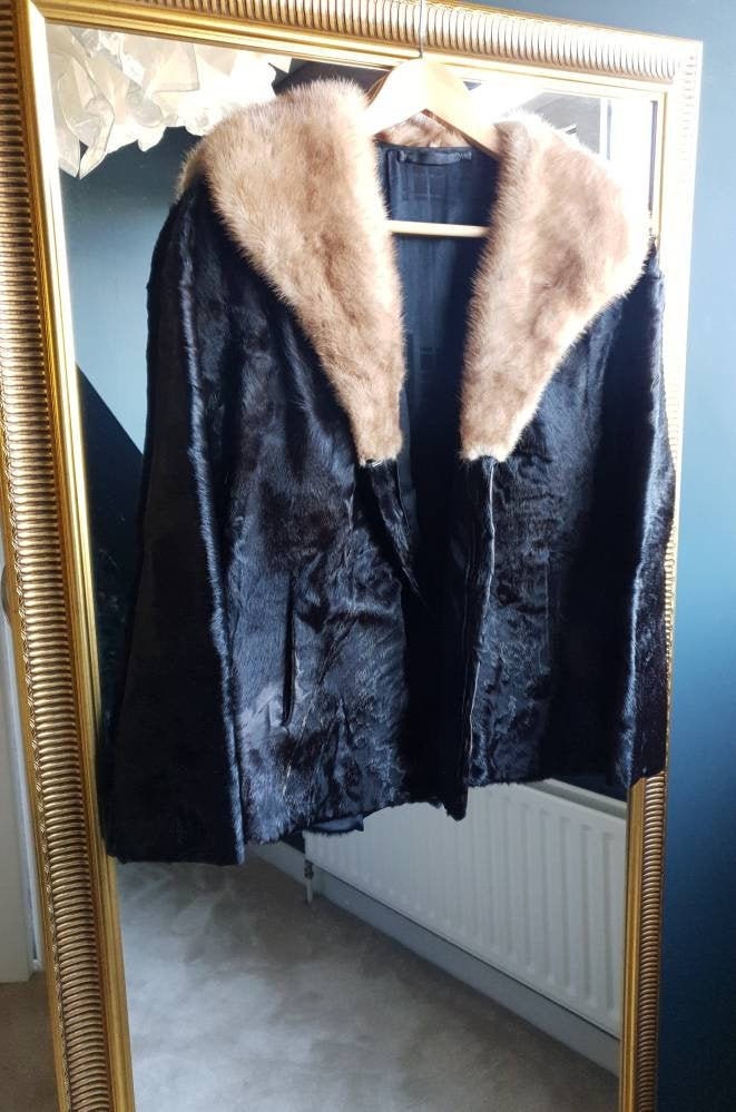 cowhide fur jacket