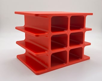 Túnel quadrado para répteis/peixes