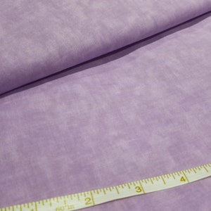 Lavender Cotton Fabric by the half yard