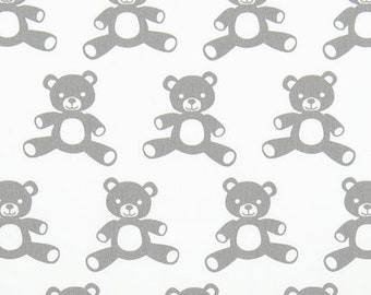 Teddy Bear Cotton Twill Fabric, Nursery Fabric