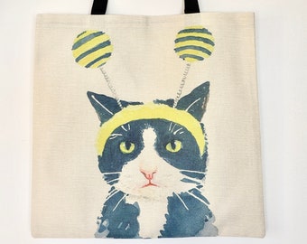 Cat, Cats, Cat Tote, Tote Bag, Cat Lover, Gift For Her, Friend Gifts For Woman,
