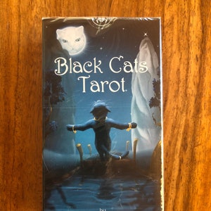 Schwarzes Katzen Tarot Deck, Katze, Katzen, Tarot, Deck, Katzenliebhaber, brandneu!