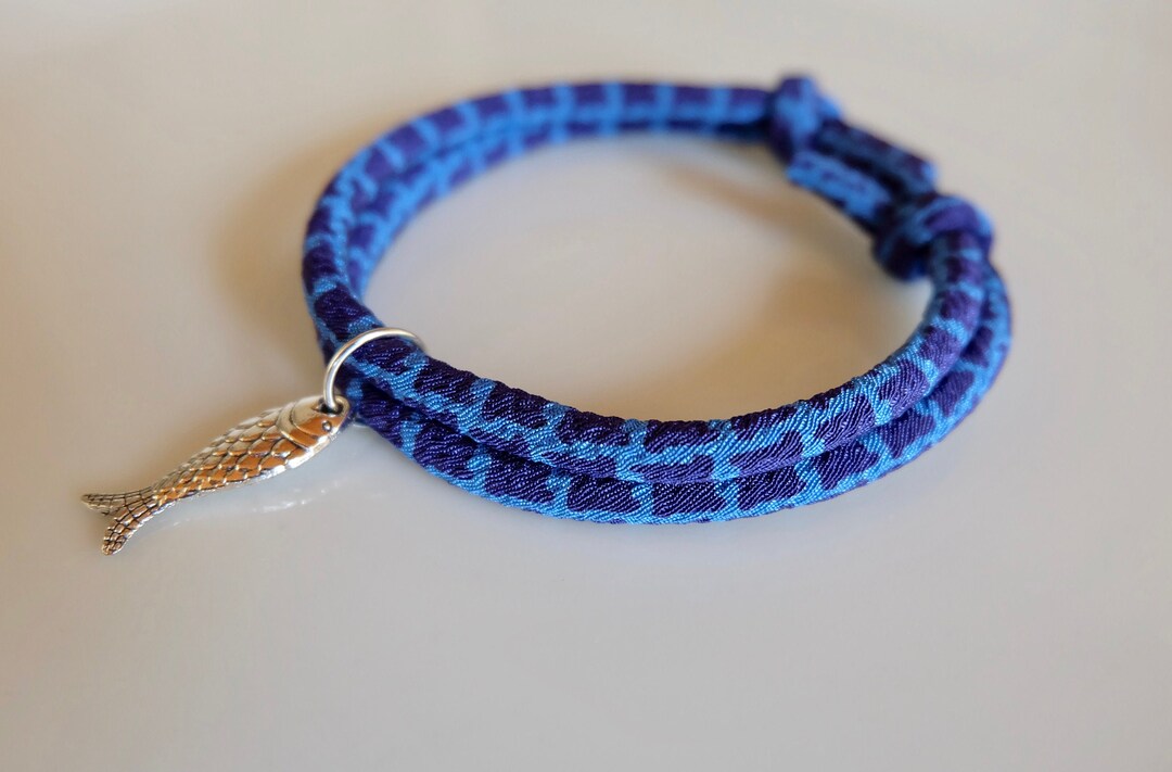 Hand Made Japanese Style Collar for Cat 4mm /kitten, Adjustable Super