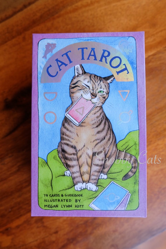 Cat Tarot by Megan Lynn Knott / Brand New! Gift for Cat Lover,