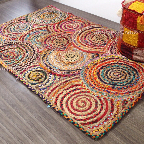 Rag Rug 2x3 Etsy