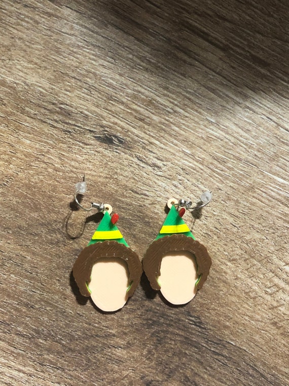 Crazy christmas earrings sale