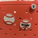 3D Printed - Baseball - Bogg Bag Charm - Personalize - Player Name - Number 