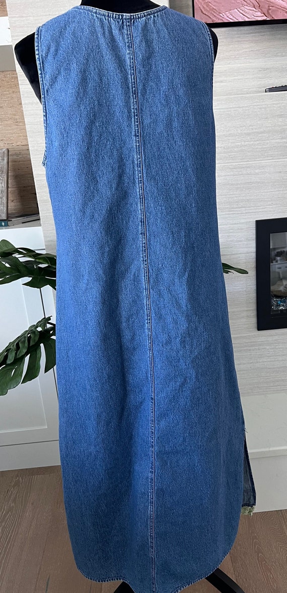 Vint denim maxi dress main image 1