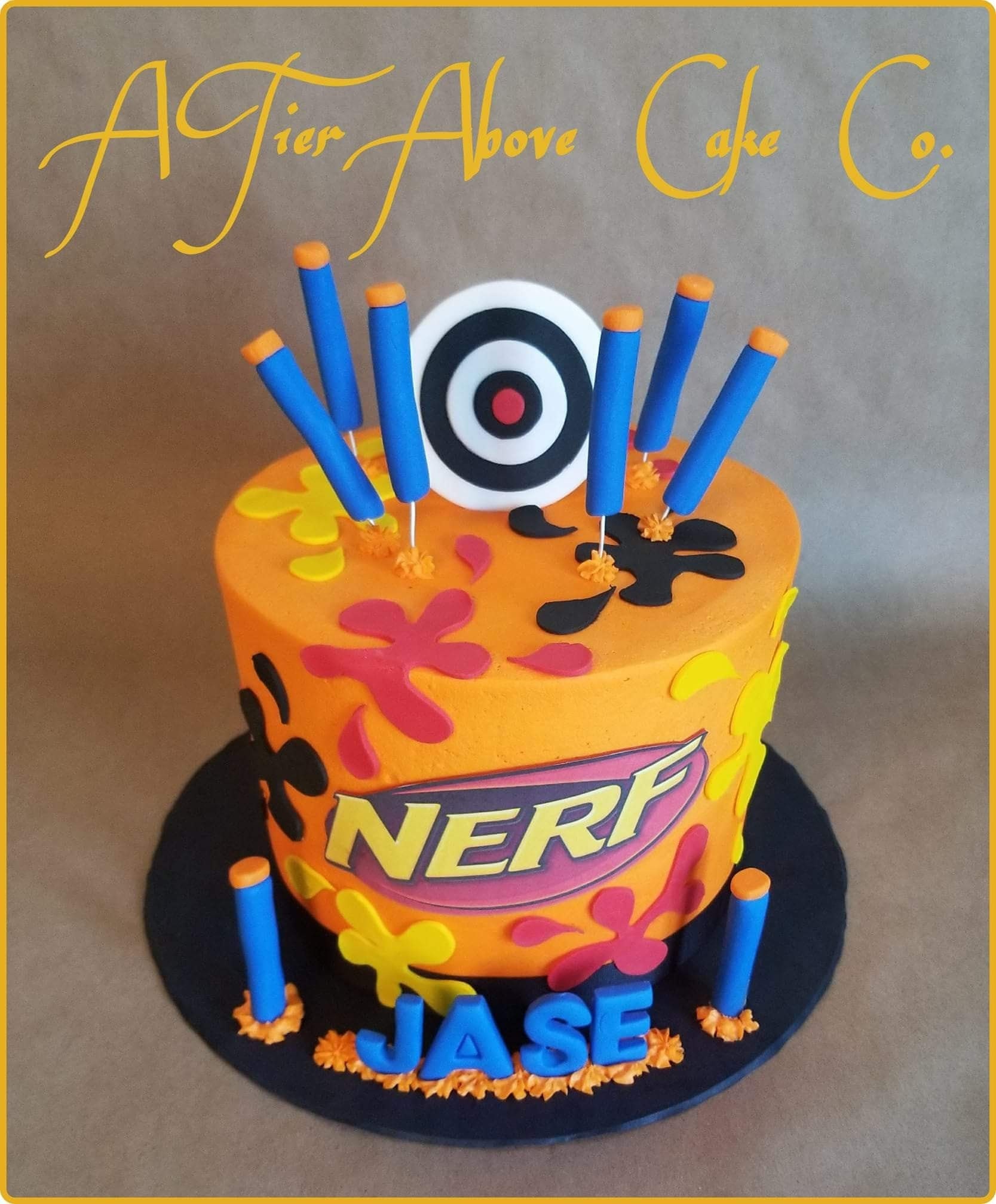 Dart Wars Gateau Danniversaire Fondant Topper Kit Etsy Dart Wars Gateau Danniversaire Fondant Topper Kit Etsy
