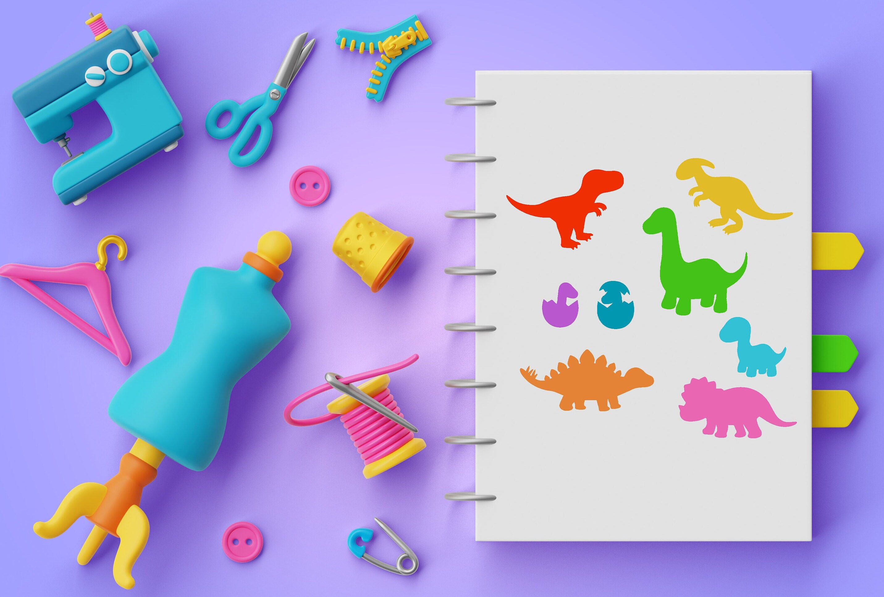 Cute Dinosaur Svg Bundle | Cute Dino | Dinosaur SVG | Baby Dino | Baby ...