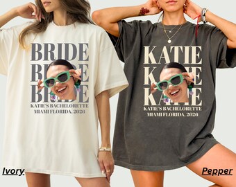Custom Face Bachelorette Party Comfort Colors Shirt, Photo Party Tees, Comfort Colors Tees, Party Shirts, Bridesmaid Shirt, Party Gift Her