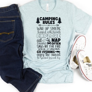 Camping Tshirt, Camping T Shirt, Road Trip Tshirt, RV Life, Hiking Gift, Adventure Camping Tshirt, Nature Lover Gift, Adventure Shirt, Gift