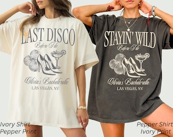 Disco Bachelorette Shirts, Staying Wild Dancing Queens Brides Last Disco Bach Shirts Bridesmaid Gifts Disco Shirts, Bridesmaid Gift