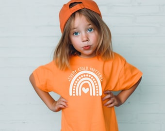 PORZIONE DONATA! Maglietta Every Child Matters, 2022 Maglietta Every Child Matters, Orange Shirt Day 2023, Orange Shirt Day, Maglietta per ragazzi