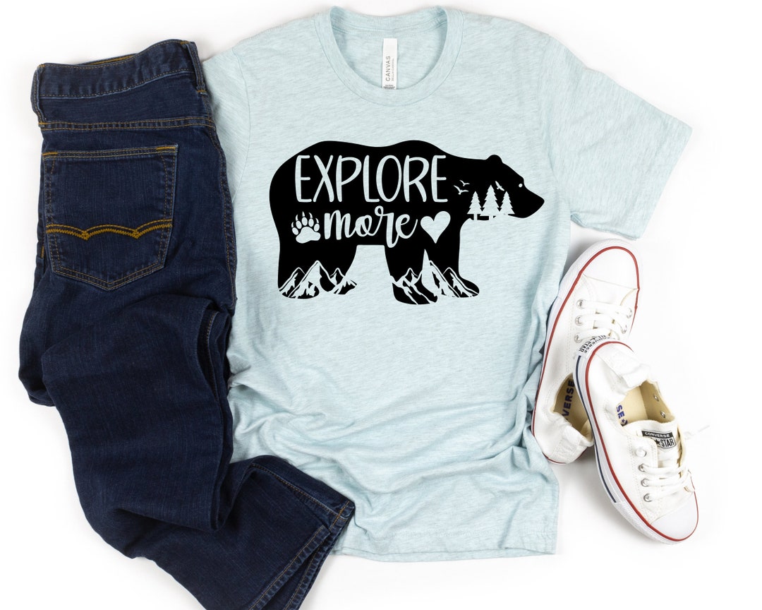 Explora Más Camisa, Camisa Aventura, Camisa De Senderismo, Camisa De