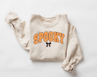 Stay Spooky Sweatshirt, Halloween Sweatshirt, Halloween Gift Hoodie, Womens Halloween Sweatshirt, Spooky Season Shirt, Ghost Halloween