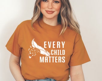 PORZIONE DONATA! Ogni bambino conta camicia, 2022 Ogni bambino conta T-shirt, Orange Shirt Day 2022, Orange Shirt.
