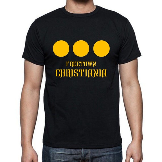 Freetown Christiania Denmark T-Shirt Freetown Christiania Denmark T-Shirt