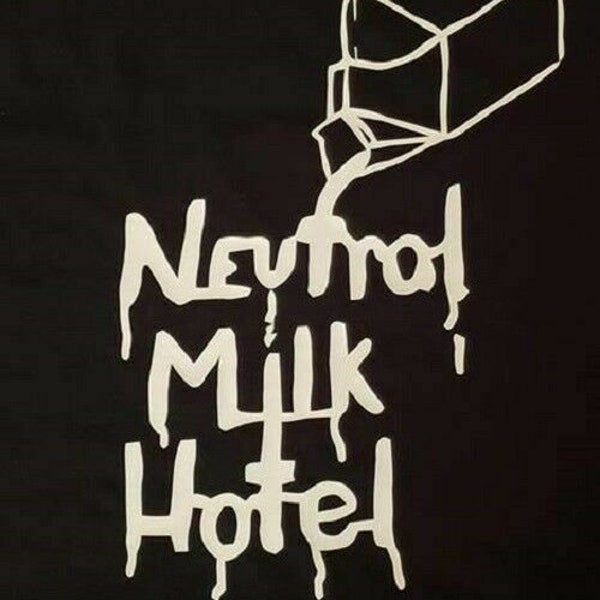 T-shirt Neutral Milk Hotel - Groupe Folk/punk, Marque Gildan, Taille Unique, Neuf Sans étiquettes
