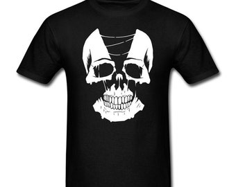 Skull Head  T shirt Tee