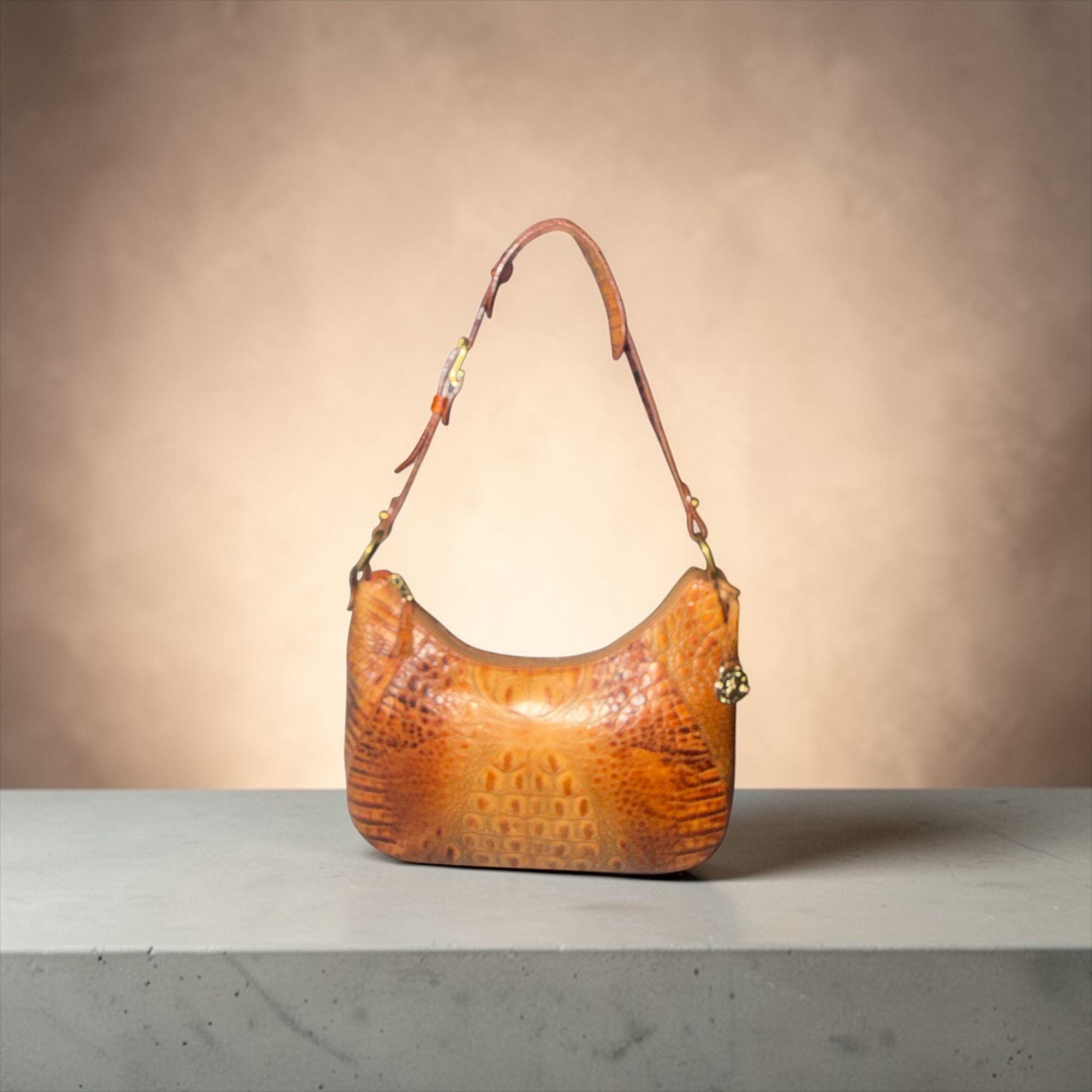 90s Leather Bag - Etsy