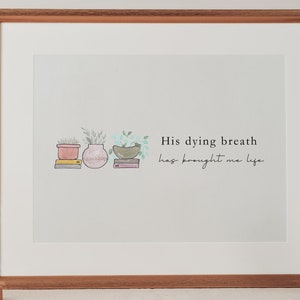 How Deep The Father&#39;s Love For Us Hymn - Digital Print