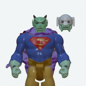 Draaga MOS Man of Steel figure Superpowers super powers superheroes