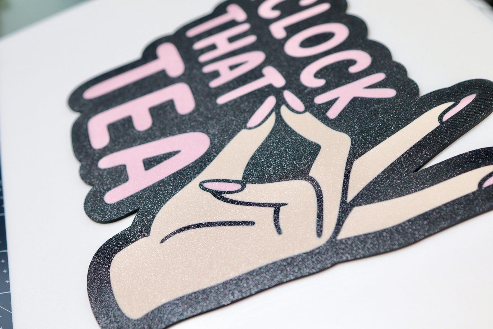 Clock That Tea Photo Booth Prop: Reusable PLA Party Sign - Etsy