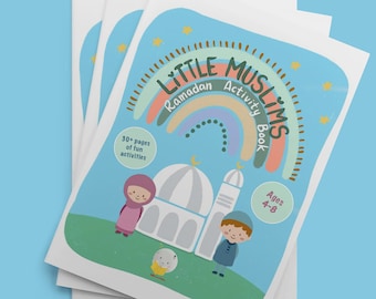 Ramadan Activity Book for Little Muslims | 30 Printable Activities (Digital Download)