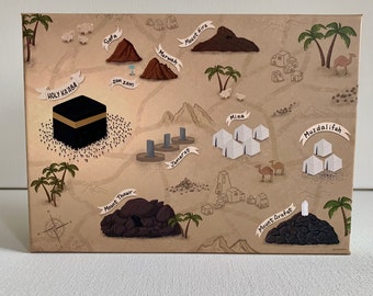 Journey Through Makkah Puzzle | Islamic Landmarks, Kids Eid Gift