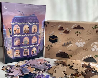 Ramadan & Hajj 120-Piece Puzzle Set | Islamic Gift