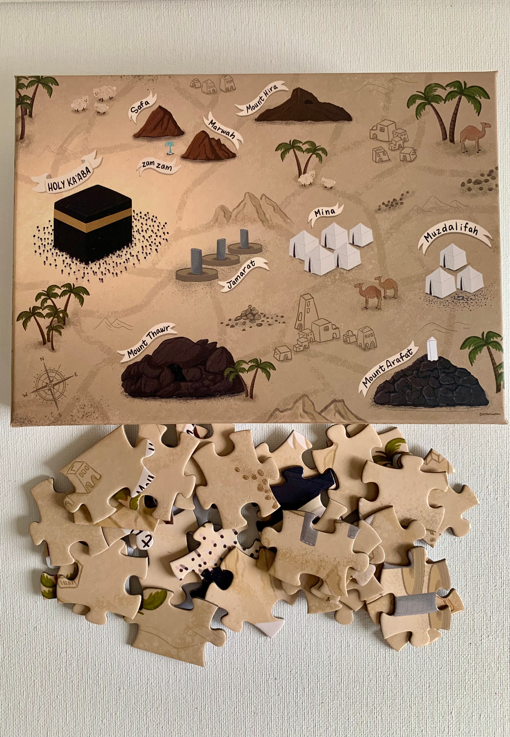 Puzzle La Mecque Arabie saoudite La ville la plus sainte Puzzle La Mecque Arabie saoudite La ville la plus sainte