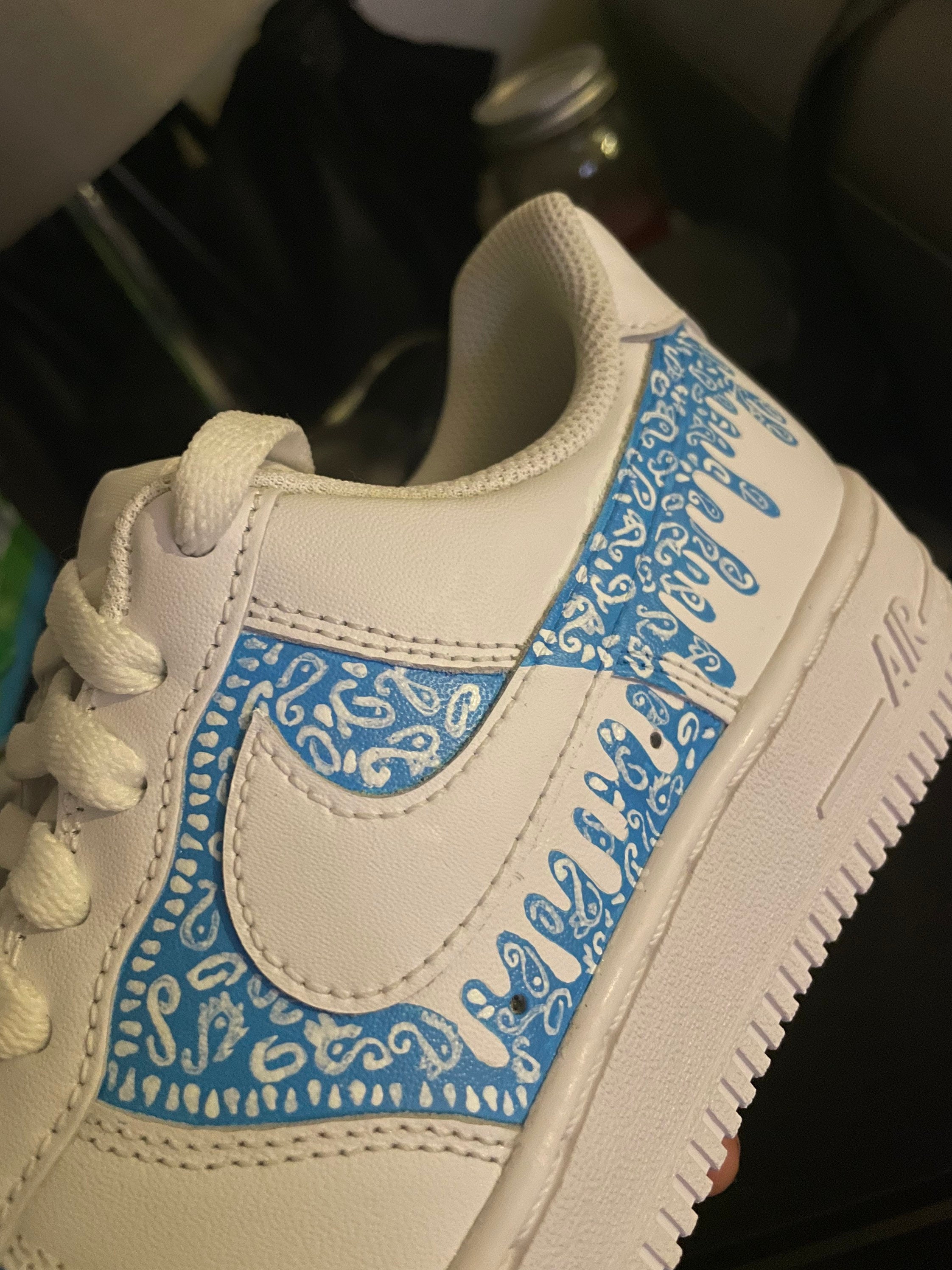 Bandana custom shoes Etsy