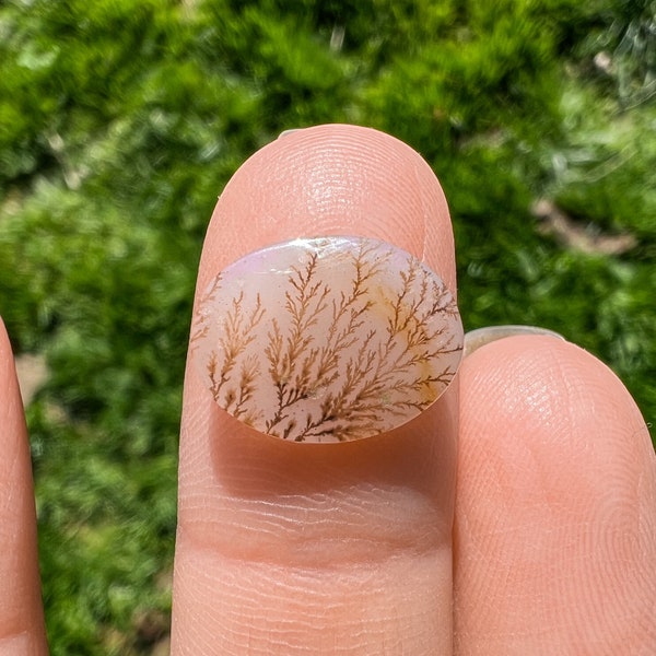 Dendritic Agate Ring, Custom, Scenic Agate Stone Available, Silver, Gold, Rose Gold, Copper Ring