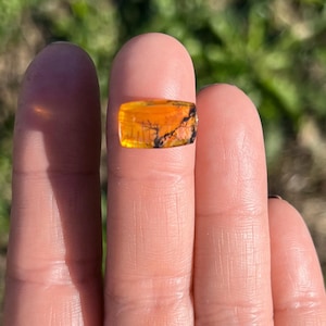 Dendritic Quartz Ring, Custom, Scenic Quartz Stone Available, Silver, Gold, Rose Gold, Copper Ring