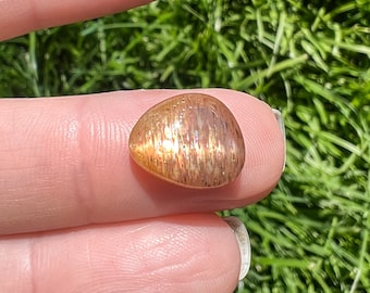 Rainbow Meteor Shower Confetti Sunstone, Fire Sunstone, Silver, Gold, Rose Gold, Copper, Statement Ring