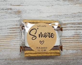 Smore Love, Smores Hochzeitsbevorzugung