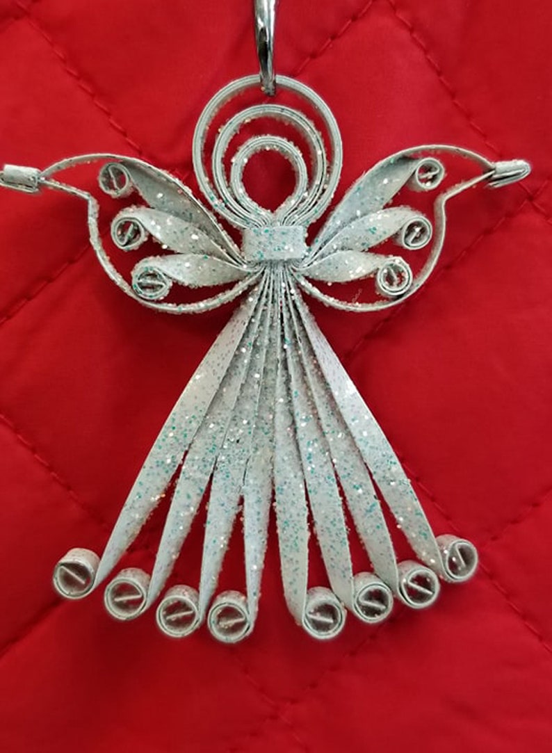 ANGEL ORNAMENT Handmade Metal Angel Ornament Christmas Etsy